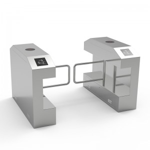 Bevelad anti-kollisionssvinggrind